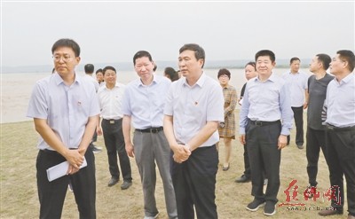 王小平检查督导防汛和水污染防治工作_焦作市人民政府